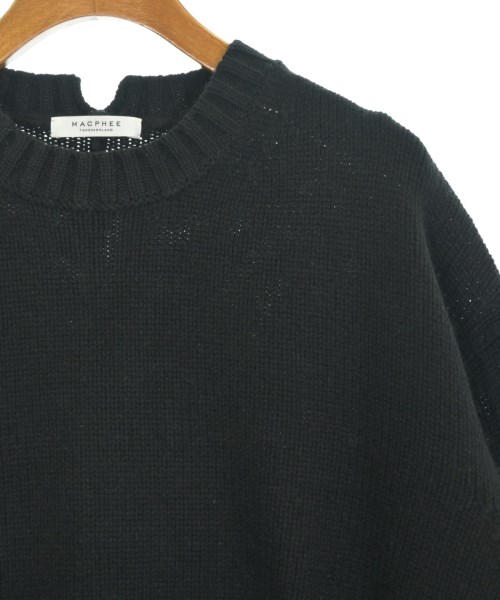 MACPHEE（マカフィー）ニット・セーター 黒 サイズ:S レディース/2200713249019