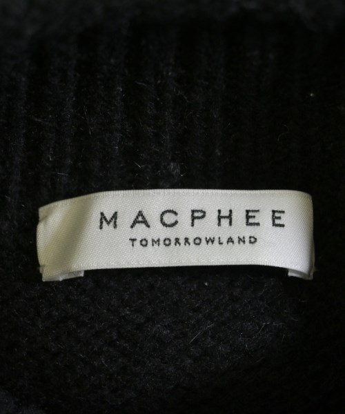 MACPHEE（マカフィー）ニット・セーター 黒 サイズ:S レディース/2200708845158