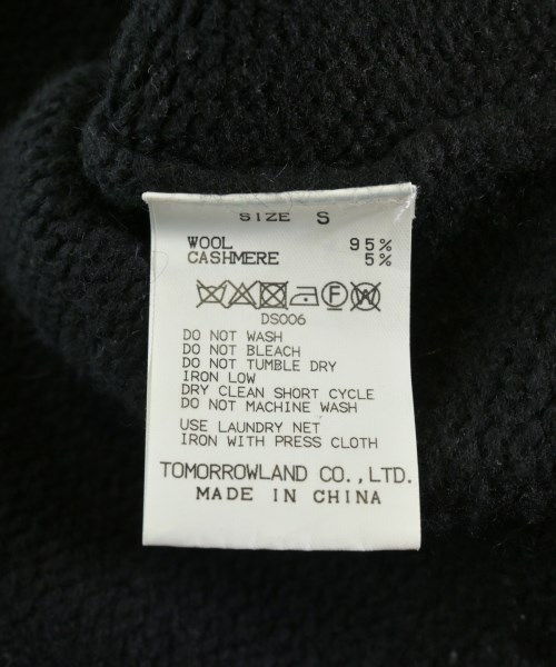 MACPHEE（マカフィー）ニット・セーター 黒 サイズ:S レディース/2200708845158