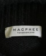 MACPHEE（マカフィー）ニット・セーター 黒 サイズ:S レディース/2200708845158