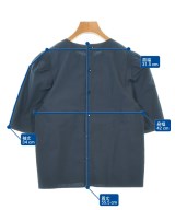 MACPHEE（マカフィー）ブラウス 紺 サイズ:36(M位) レディース/2200711572188
