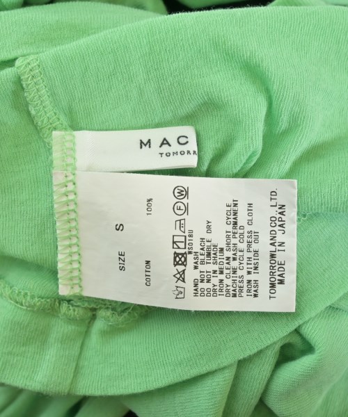 MACPHEE（マカフィー）Tシャツ・カットソー 緑 サイズ:S レディース/2200715309070
