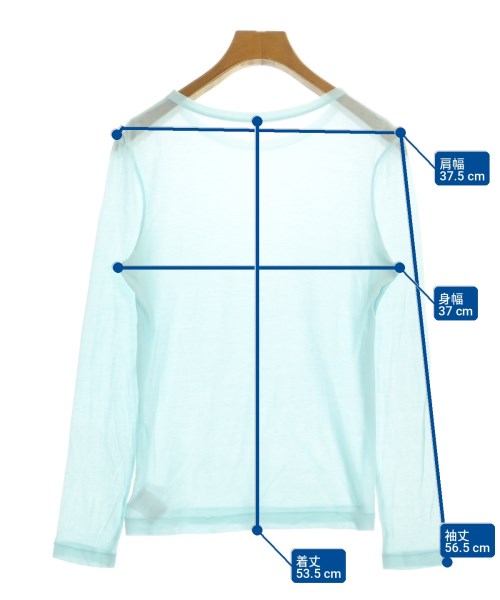 MACPHEE（マカフィー）Tシャツ・カットソー 青 サイズ:S レディース/2200715309087