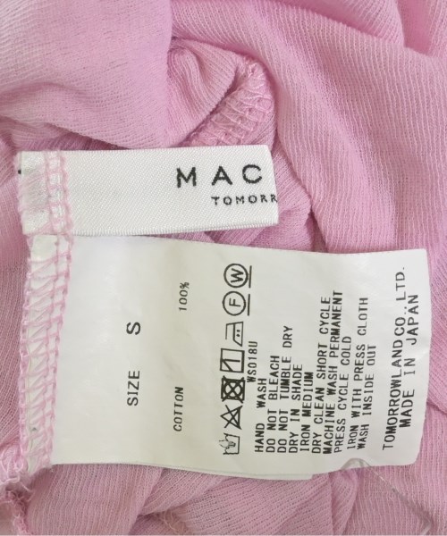 MACPHEE（マカフィー）Tシャツ・カットソー ピンク サイズ:S レディース/2200715309094