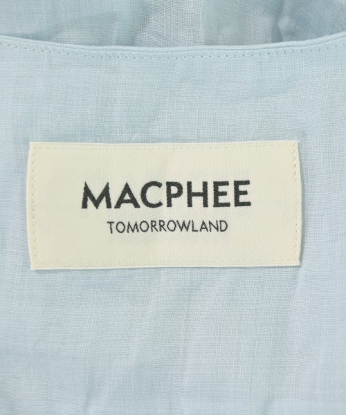 MACPHEE（マカフィー）ベスト 青 サイズ:36(M位) レディース/2200715385050
