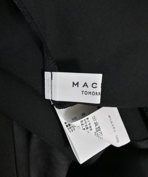 MACPHEE（マカフィー）ロング・マキシ丈スカート 黒 サイズ:34(S位) レディース/2200715518014
