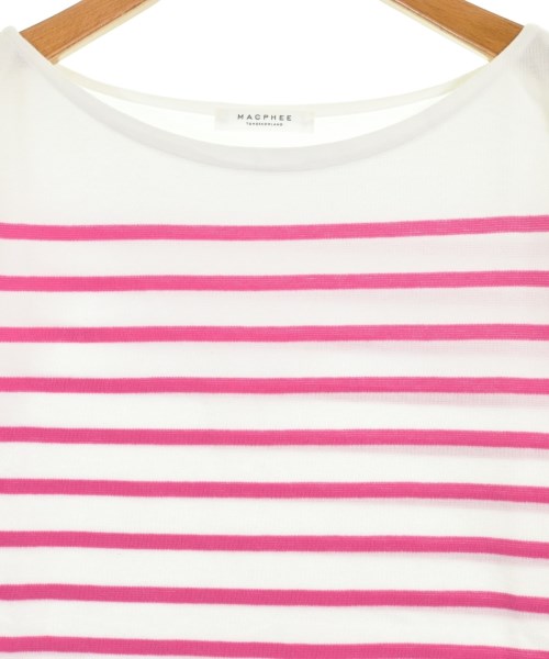 MACPHEE（マカフィー）Tシャツ・カットソー 白 サイズ:S レディース/2200712587037