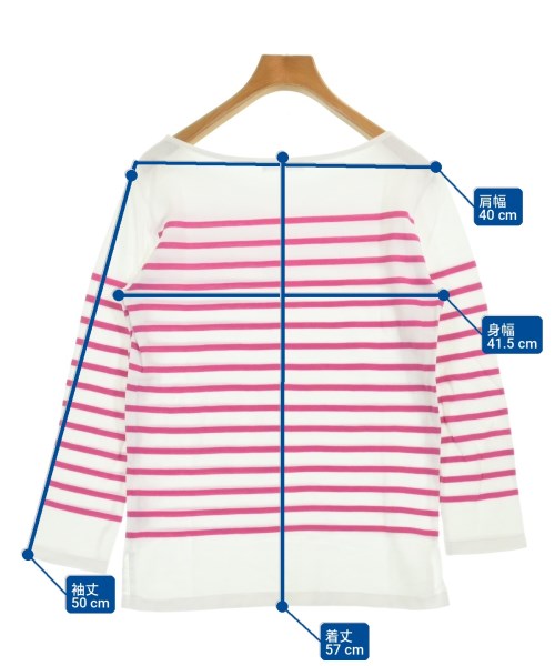 MACPHEE（マカフィー）Tシャツ・カットソー 白 サイズ:S レディース/2200712587037