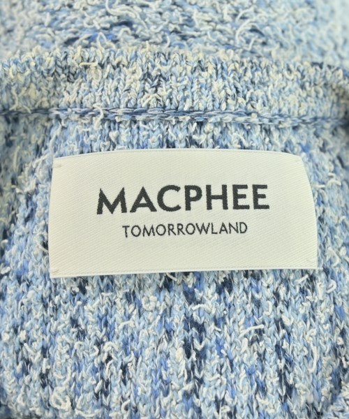 MACPHEE（マカフィー）ベスト 青 サイズ:S レディース/2200716175018
