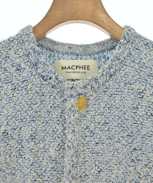MACPHEE（マカフィー）ベスト 青 サイズ:S レディース/2200716175018