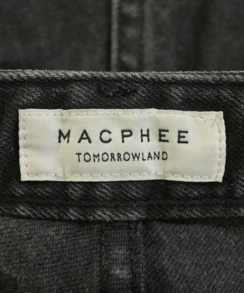MACPHEE（マカフィー）デニムパンツ 黒 サイズ:36(M位) レディース/2200712517027