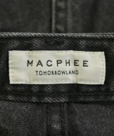 MACPHEE（マカフィー）デニムパンツ 黒 サイズ:36(M位) レディース/2200712517027