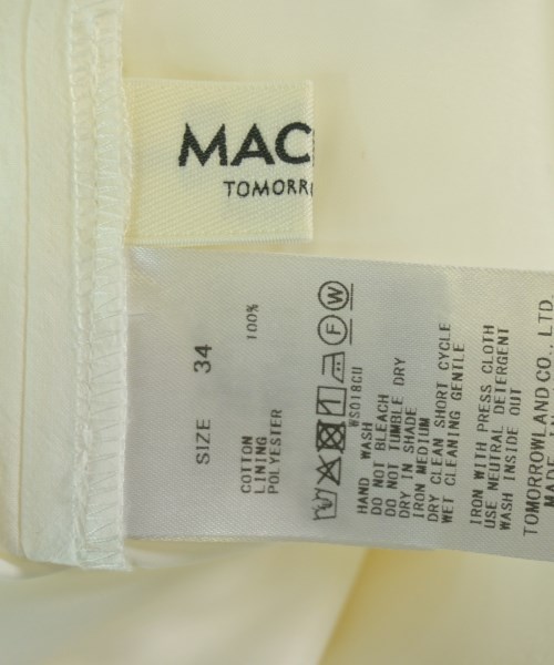 MACPHEE（マカフィー）その他 白 サイズ:34(S位) レディース/2200714343105