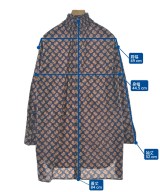 MACPHEE（マカフィー）ブラウス 紺 サイズ:36(M位) レディース/2200716210139