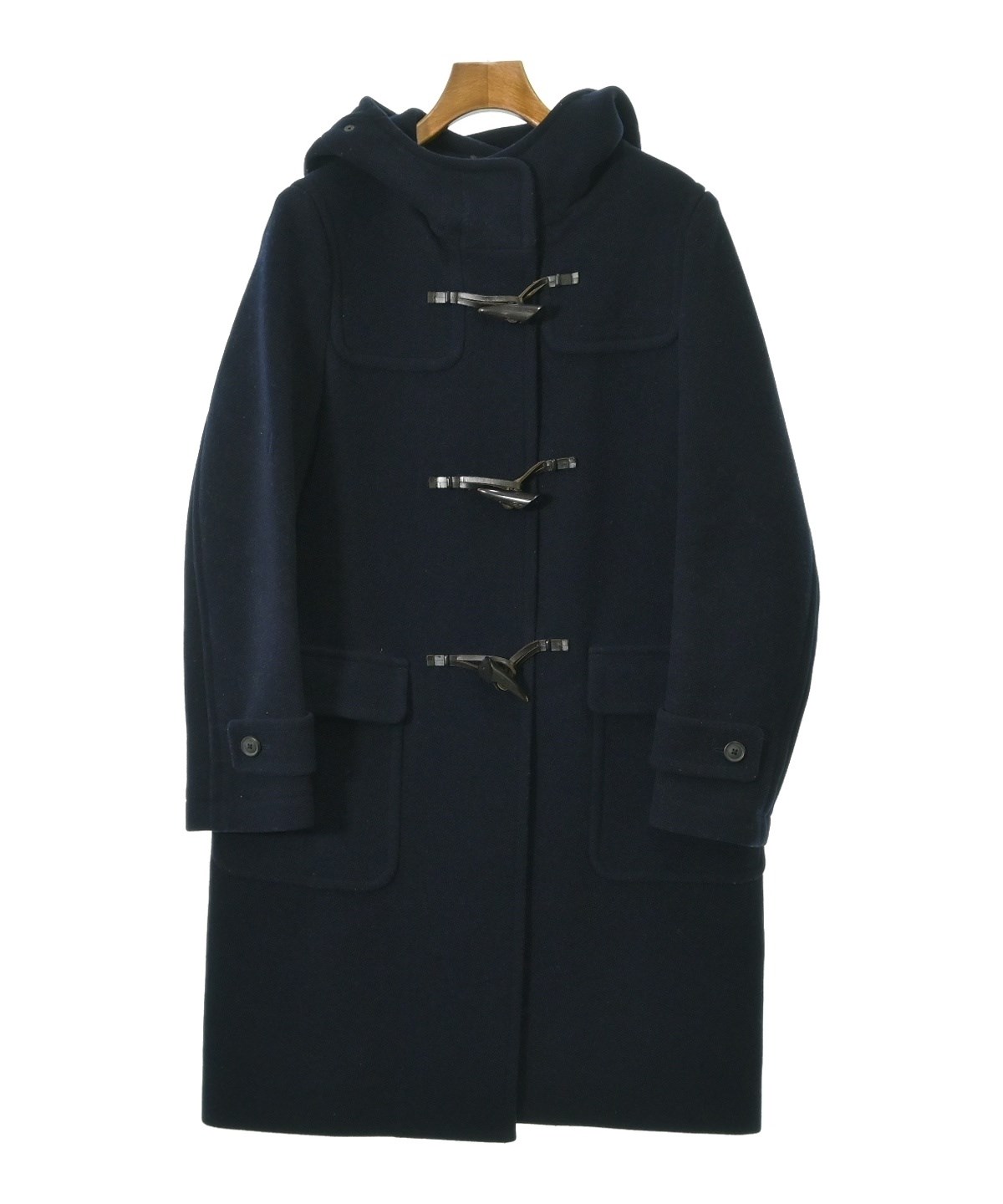 MACPHEE（マカフィー）ダッフルコート 紺 サイズ:40(M位) レディース