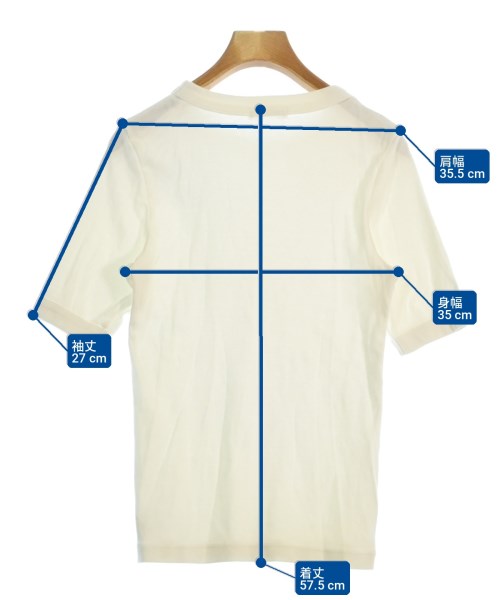 MACPHEE（マカフィー）Tシャツ・カットソー 白 サイズ:S レディース/2200716941187