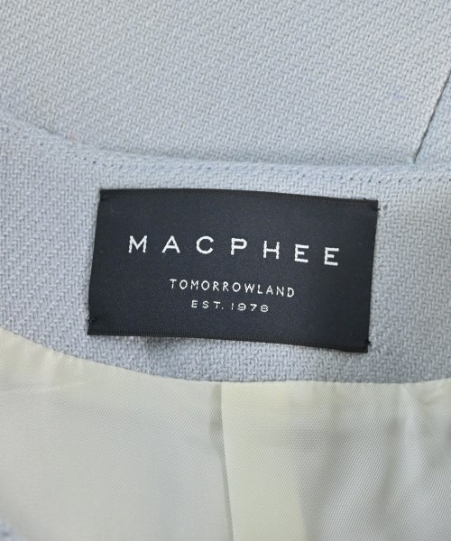 MACPHEE（マカフィー）コート グレー サイズ:34(S位) レディース/2200716991014