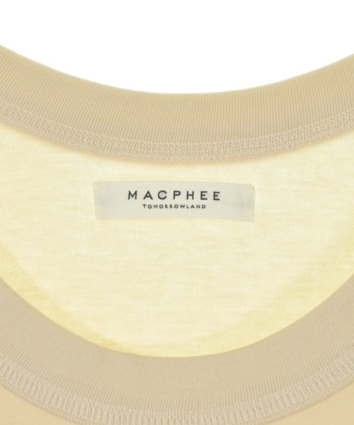 MACPHEE（マカフィー）タンクトップ 白 サイズ:S レディース/2200717037032