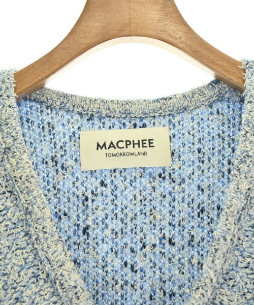 MACPHEE（マカフィー）カーディガン 青 サイズ:S レディース/2200717619092