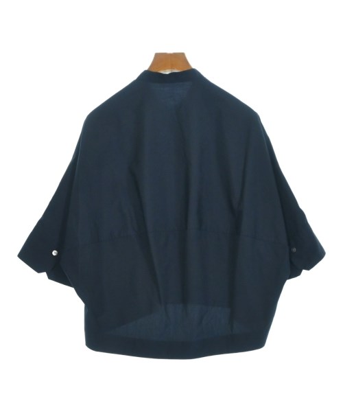 MACPHEE（マカフィー）ブラウス 紺 サイズ:36(M位) レディース/2200714779065