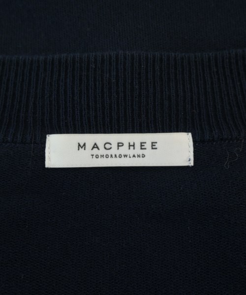 MACPHEE（マカフィー）カーディガン 紺 サイズ:S レディース/2200713475098