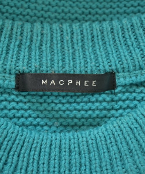 MACPHEE（マカフィー）ニット・セーター 青 サイズ:S レディース/2200718758059