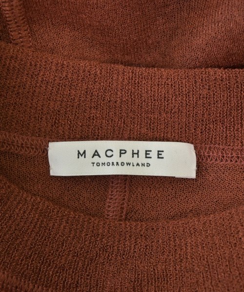 MACPHEE（マカフィー）ニット・セーター オレンジ サイズ:S レディース/2200715080306