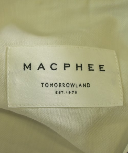 MACPHEE（マカフィー）カジュアルシャツ 紺 サイズ:36(M位) レディース/2200719628047