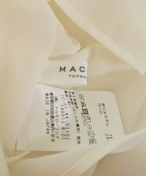 MACPHEE（マカフィー）ブラウス 白 サイズ:36(M位) レディース/2200617959106