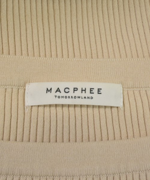 MACPHEE（マカフィー）ニット・セーター ベージュ サイズ:S レディース/2200629773042