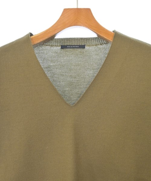 MACPHEE（マカフィー）ニット・セーター カーキ サイズ:S レディース/2200645812022