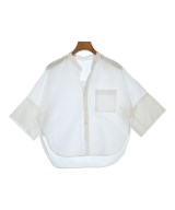 MACPHEE（マカフィー）カジュアルシャツ 白 サイズ:36(M位) レディース/2200632355082