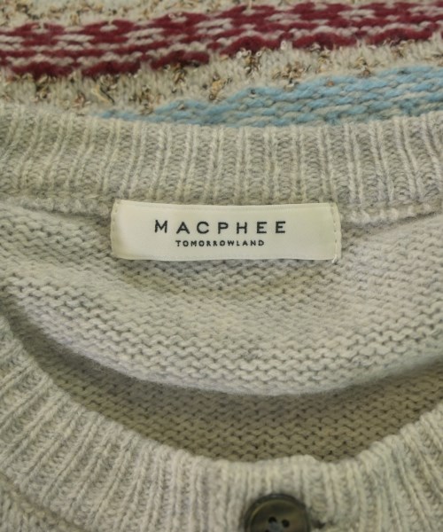 MACPHEE（マカフィー）カーディガン グレー サイズ:S レディース/2200639039022