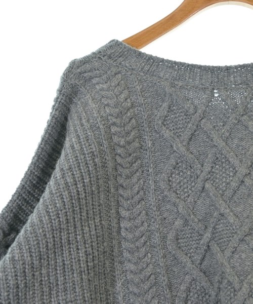 MACPHEE（マカフィー）ニット・セーター グレー サイズ:S レディース/2200646005058
