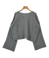 MACPHEE（マカフィー）ニット・セーター グレー サイズ:S レディース/2200646005058