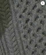 MACPHEE（マカフィー）ニット・セーター グレー サイズ:S レディース/2200646005058