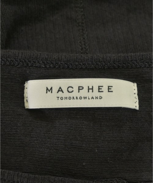 MACPHEE（マカフィー）Tシャツ・カットソー 黒 サイズ:S レディース/2200636468061
