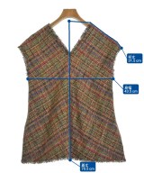MACPHEE（マカフィー）ベスト 茶 サイズ:36(M位) レディース/2200645472011