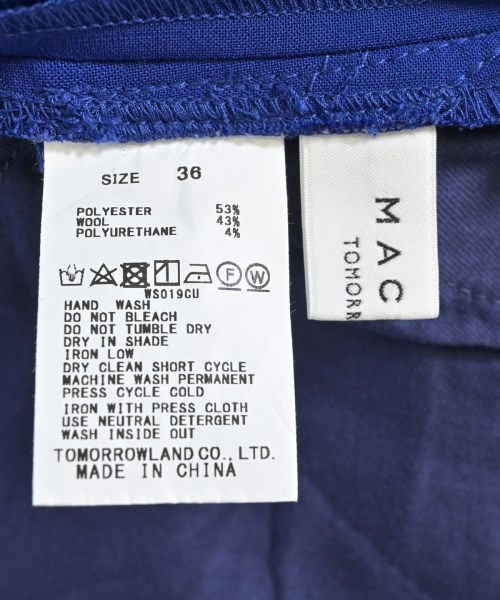 MACPHEE（マカフィー）その他 青 サイズ:36(M位) レディース/2200637105118