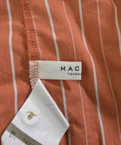 MACPHEE（マカフィー）ワンピース オレンジ サイズ:36(M位) レディース/2200638093100