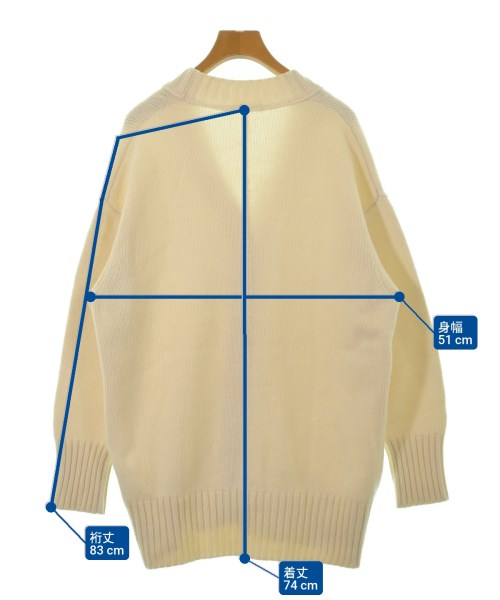 MACPHEE（マカフィー）カーディガン 白 サイズ:S レディース/2200638494402