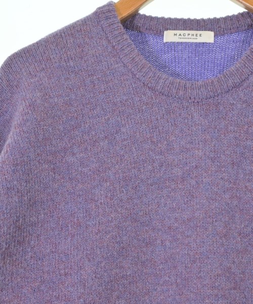MACPHEE（マカフィー）ニット・セーター 紫 サイズ:S レディース/2200642784100