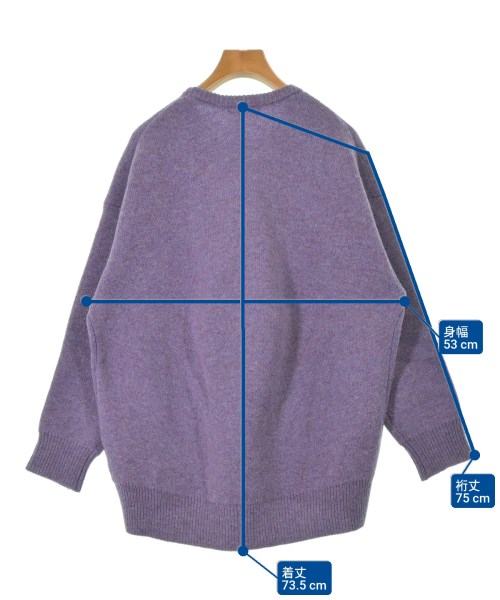 MACPHEE（マカフィー）ニット・セーター 紫 サイズ:S レディース/2200642784100