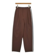 MACPHEE（マカフィー）スラックス 茶 サイズ:34(S位) レディース/2200647537022