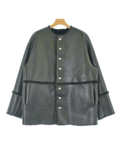 MACPHEE(マカフィー)ムートンコート 黒 サイズ:36(M位)/2200647661055