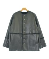 MACPHEE（マカフィー）ムートンコート 黒 サイズ:36(M位) レディース/2200647661055