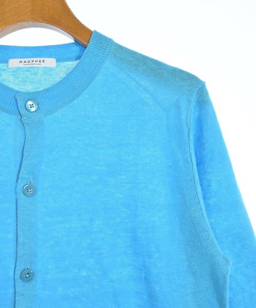 MACPHEE（マカフィー）カーディガン 青 サイズ:S レディース/2200631396260