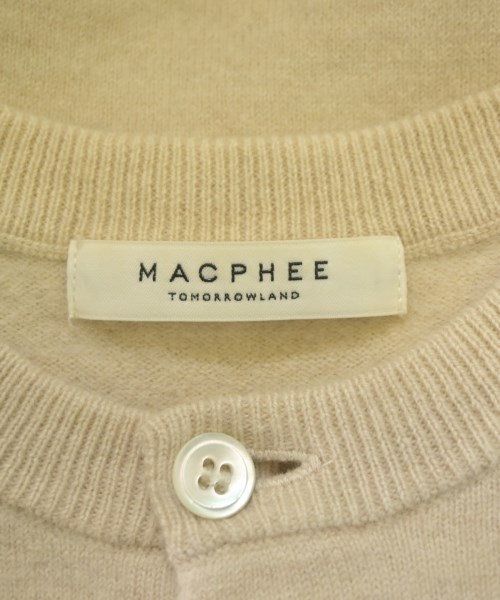 MACPHEE（マカフィー）カーディガン ベージュ サイズ:S レディース/2200639242033