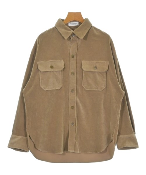 MACPHEE(マカフィー)カジュアルシャツ ベージュ サイズ:36(M位)/2200647740026