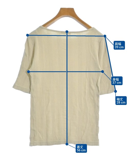 MACPHEE（マカフィー）Tシャツ・カットソー ベージュ サイズ:S レディース/2200647740064